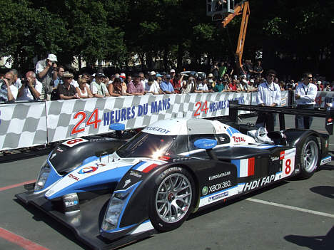 Team Peugeot Sport #8 skal køres af Lamy, Wurz og Sarrazin..
(Foto: Claude Foubert - Endurance-Info.com)